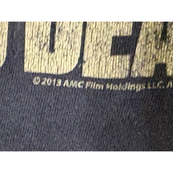 Walking Dead Zombie Skull Tank Top Shirt Men’s M Black AMC 2013 Promo T-Shirt - Picture 3 of 5